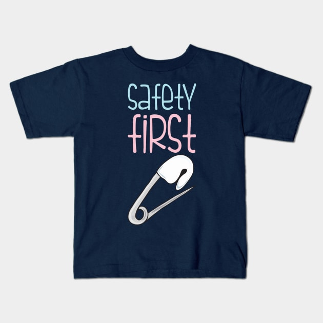 safety first! Kids T-Shirt by gtee